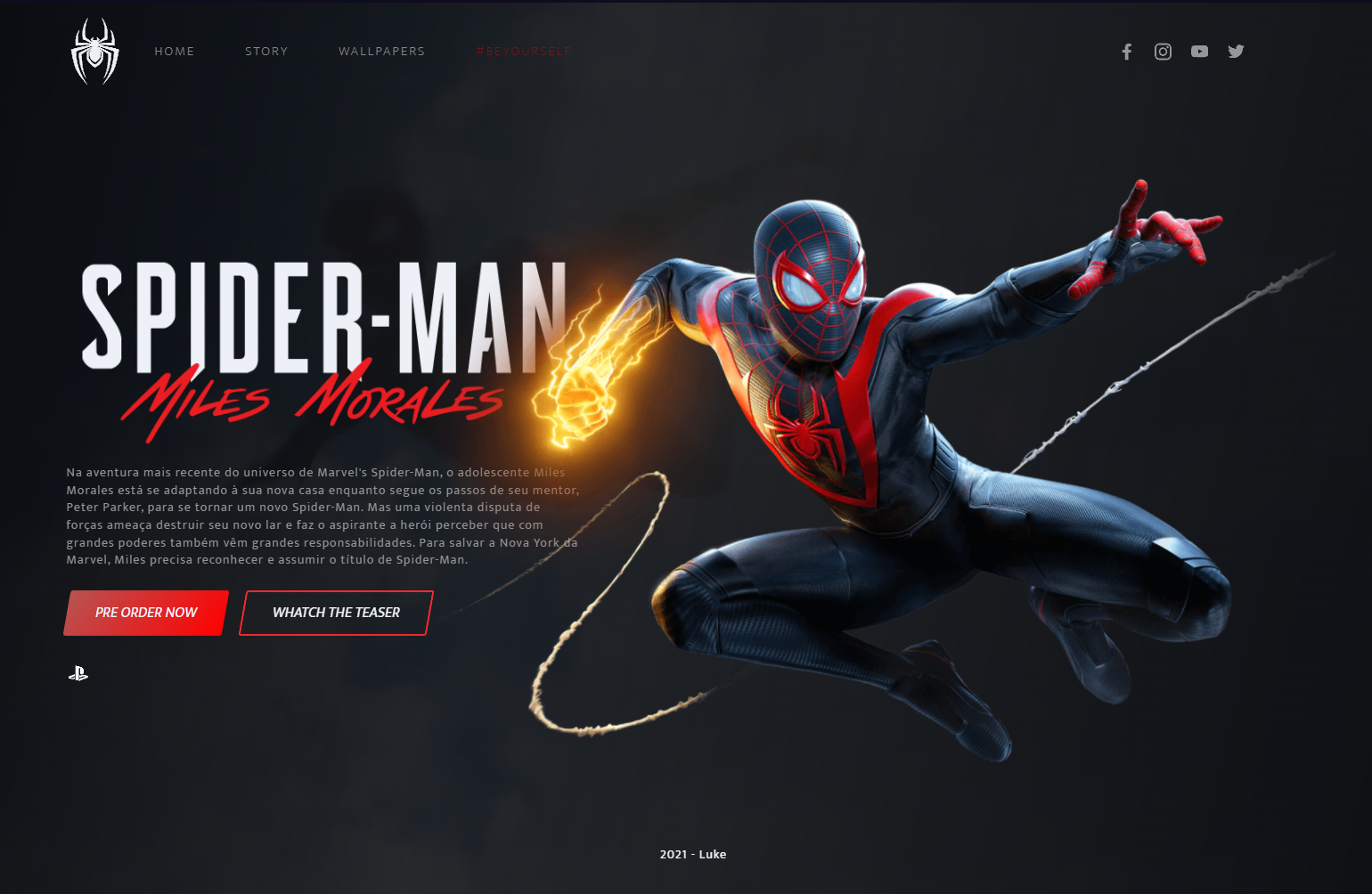 Imagem do projeto Spider-Man: Miles Morales